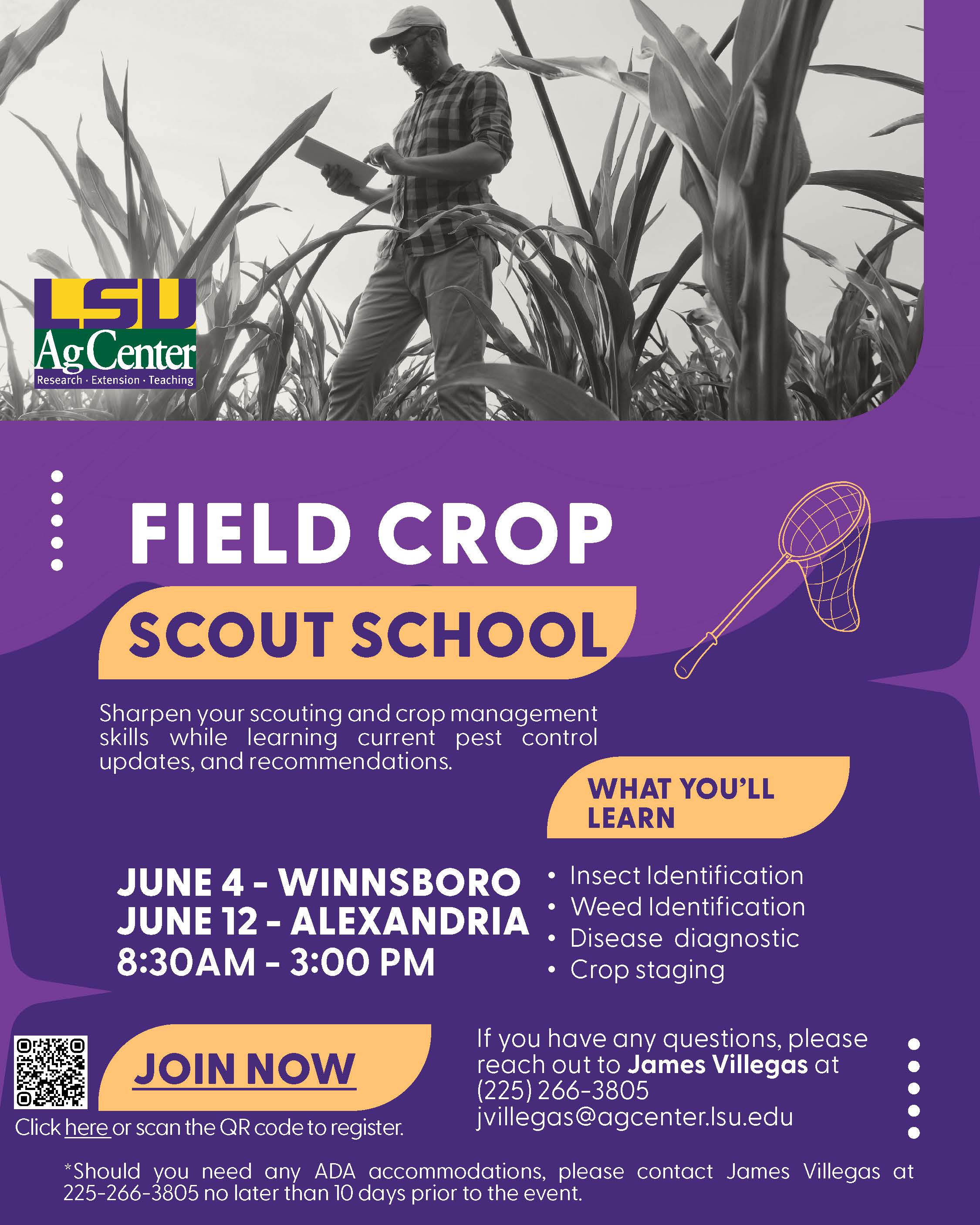2026 Field Crop Scout School